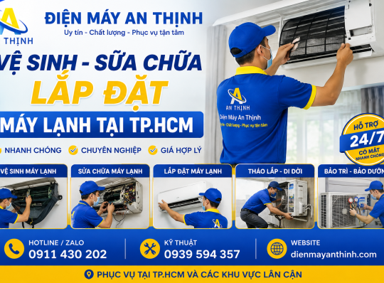 Sửa Máy Lạnh Tại Nhà TP.HCM | Điện Máy An Thịnh