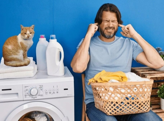 Máy giặt kêu to khi vắt – Nguyên nhân và cách sửa hiệu quả