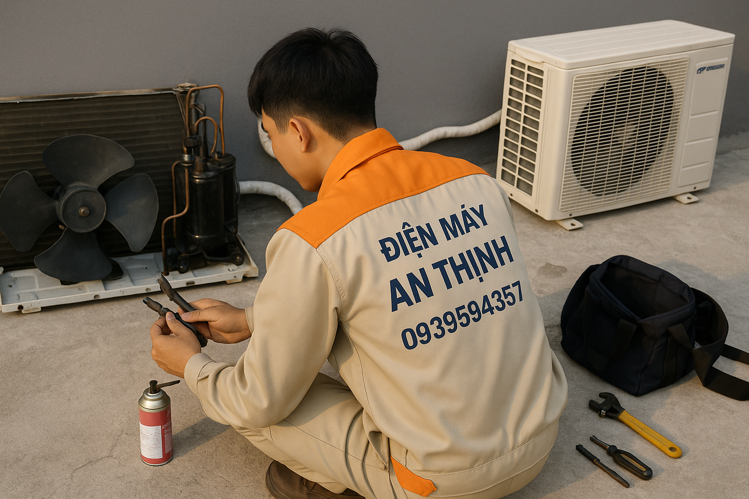 Sửa Máy Lạnh Phường An Phú Đông Tận Nhà