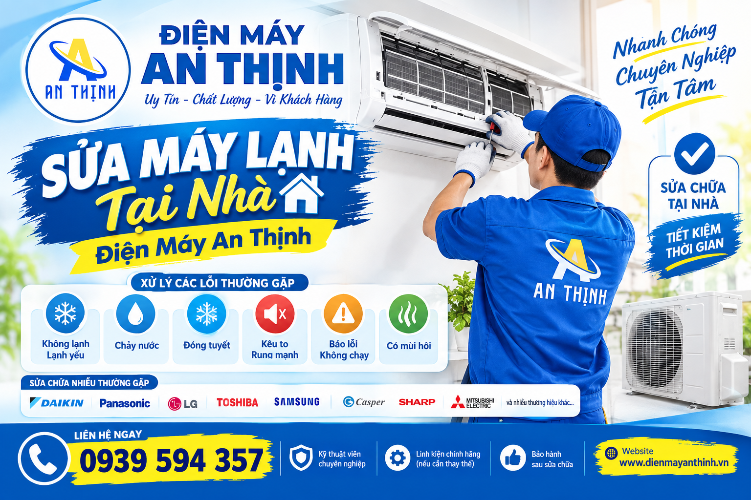 Sửa Máy Lạnh Tại Nhà