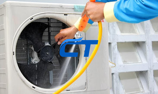 VE SINH CUC NONG MAY LANH