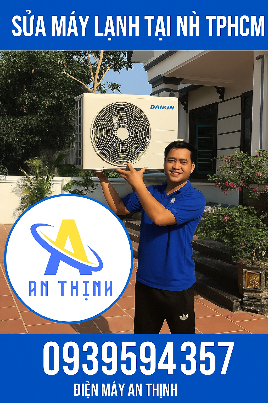 sửa máy lạnh tại nhà tphcm điện máy an thịnh