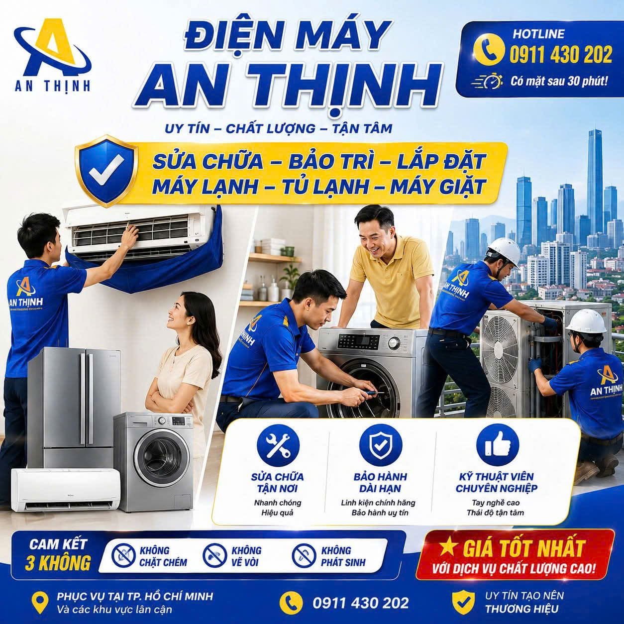 sua-may-lanh-tai-nha-dien-may-an-thinh