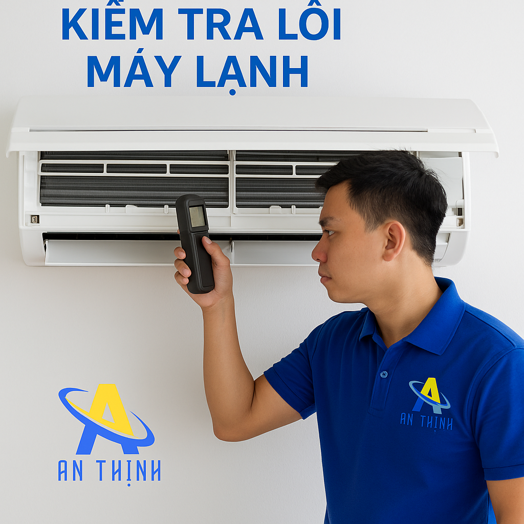 thợ sửa máy lạnh Điện Máy An Thịnh