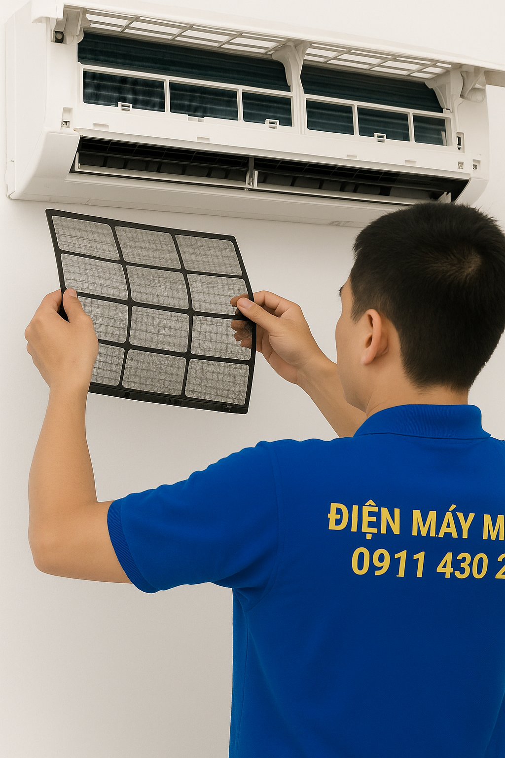 vệ sinh máy lạnh gần đây