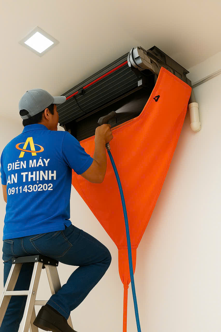 vệ sinh máy lạnh tại nhà quận 12